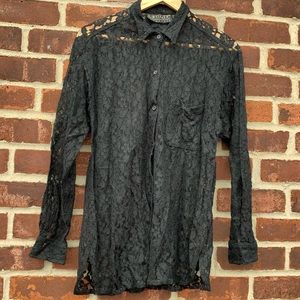 Karen Kane lace top.